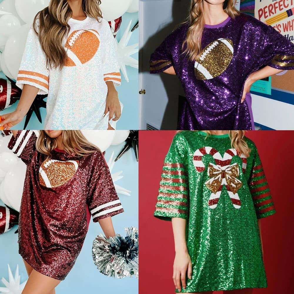 "28-Piece Glittery Fashion Top Lot: Mix and Shine in Style!"
